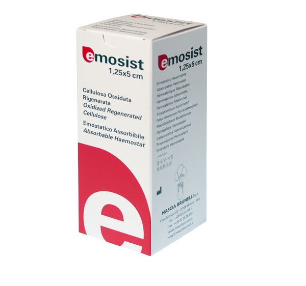 Гемостатические средства Emosist 1,25x5 см