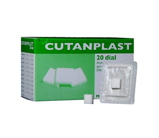 Гемостатические губки Cutanplast Dial